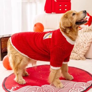Product Name: Dog Winter Hoodie for Large Dogs, Warm...