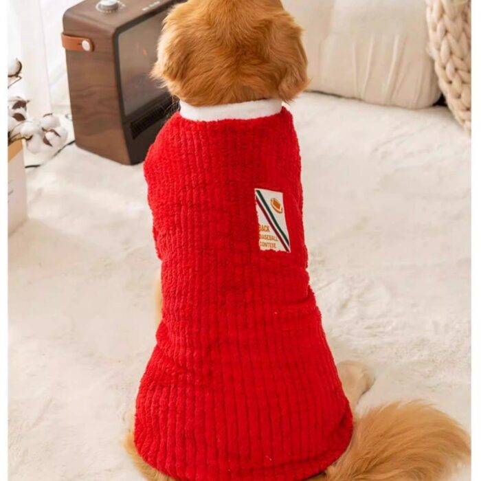 Product Name: Dog Winter Hoodie for Large Dogs, Warm...