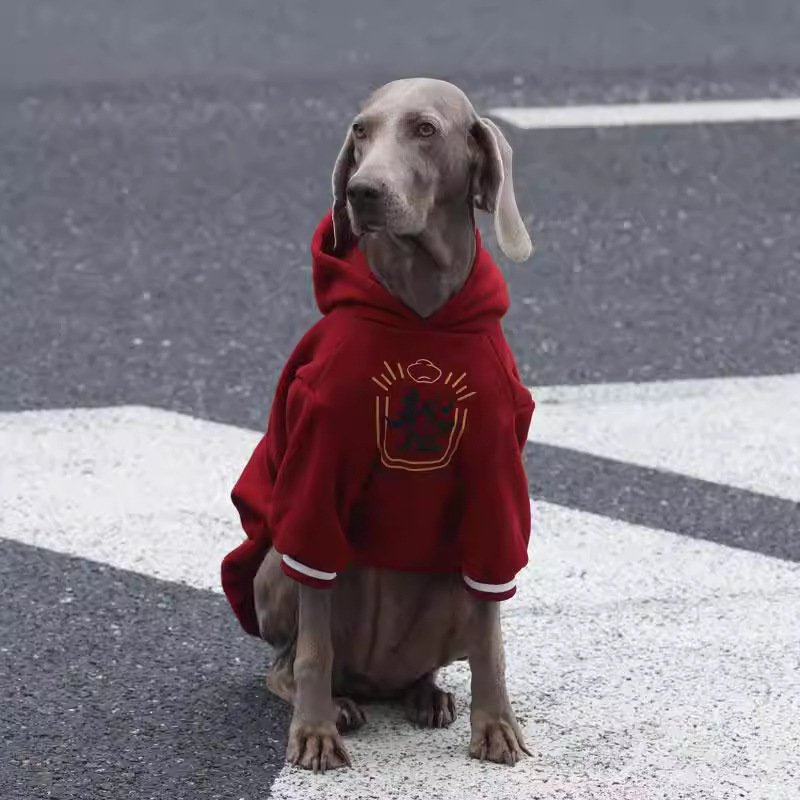 Product Name: Dog Winter Coat Red Warm Jacket for Large Dogs