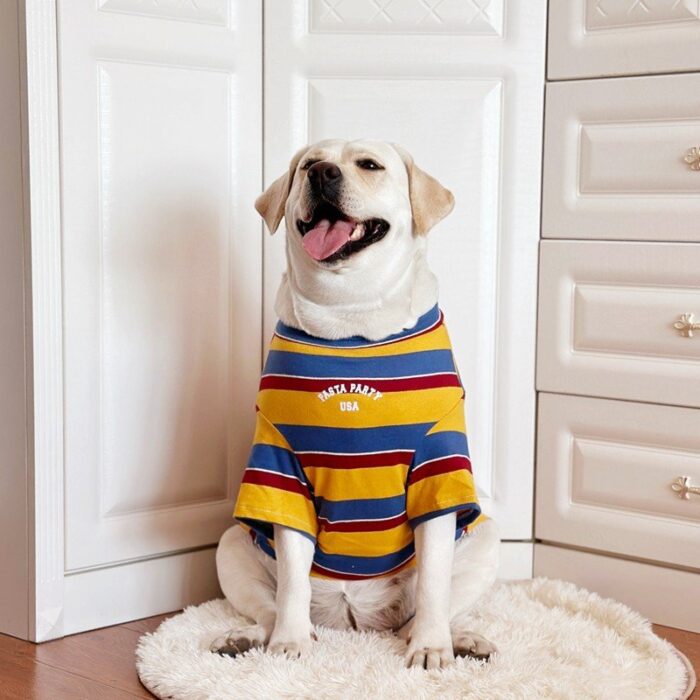 Dog Summer Clothes for Large Dogs - Pet Spring & Summer...