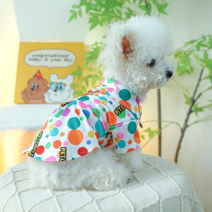 Product Name: Dog Cat Spring & Summer Floral Shirt for...