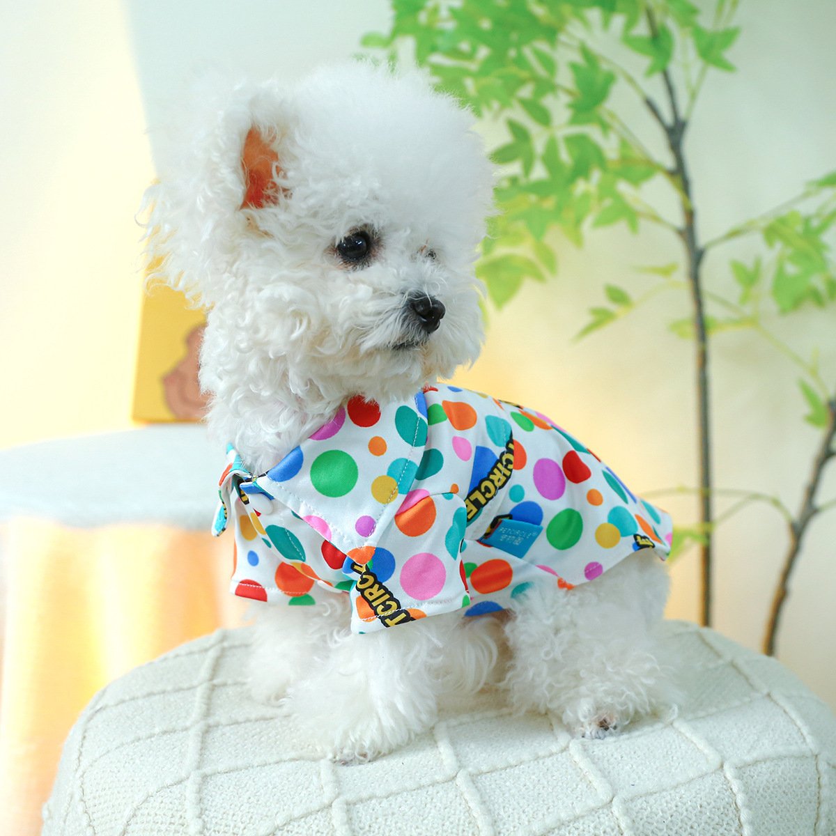 Product Name: Dog Cat Spring & Summer Floral Shirt for...