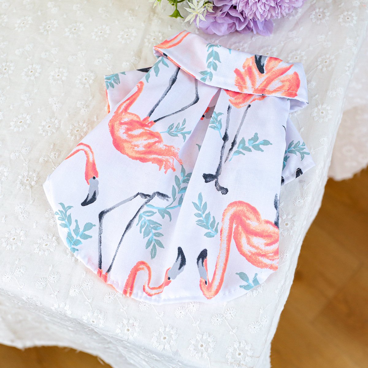 Product Name: Dog Cat Spring & Summer Floral Shirt for...