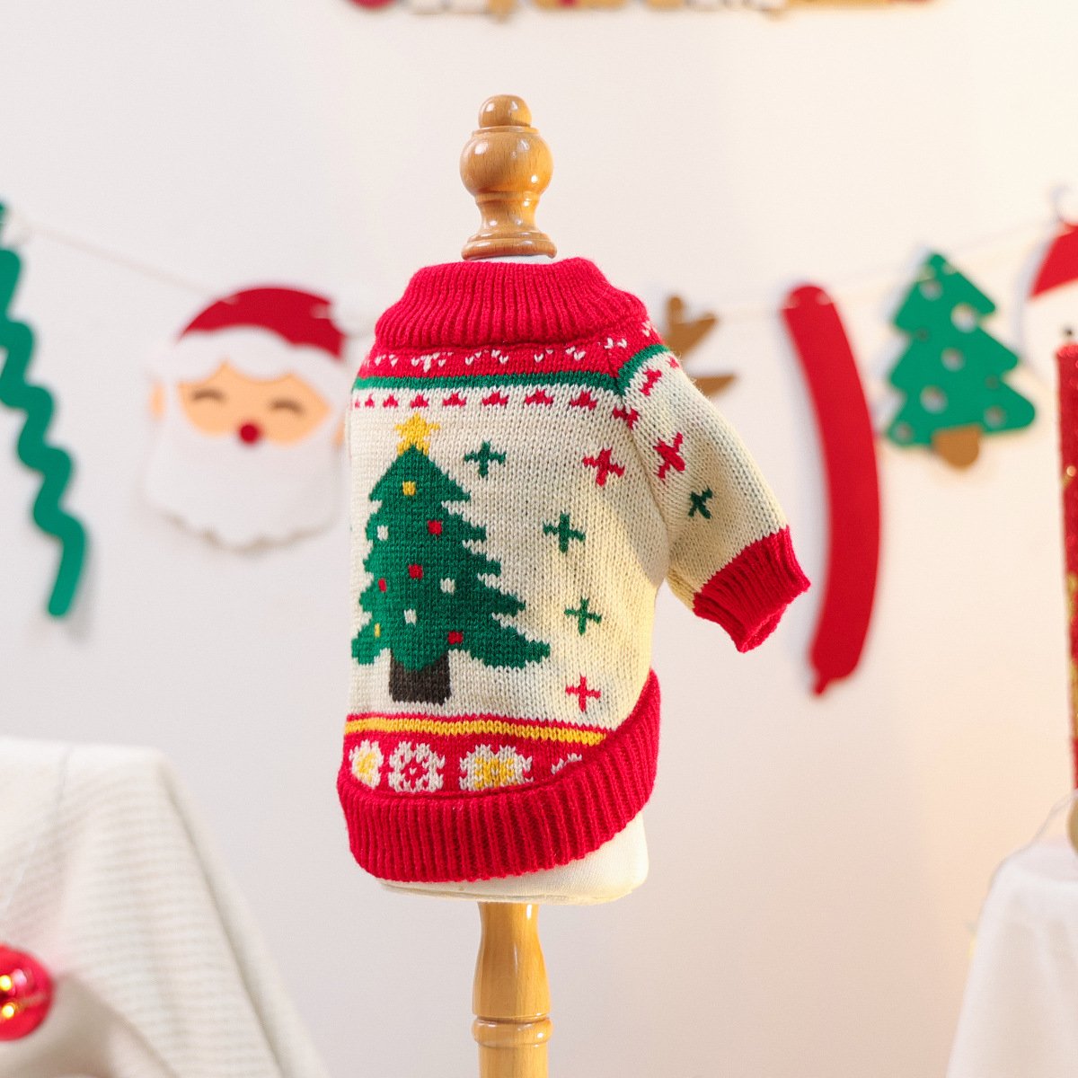 Pet Christmas Sweater for Cats and Dogs Fall & Winter