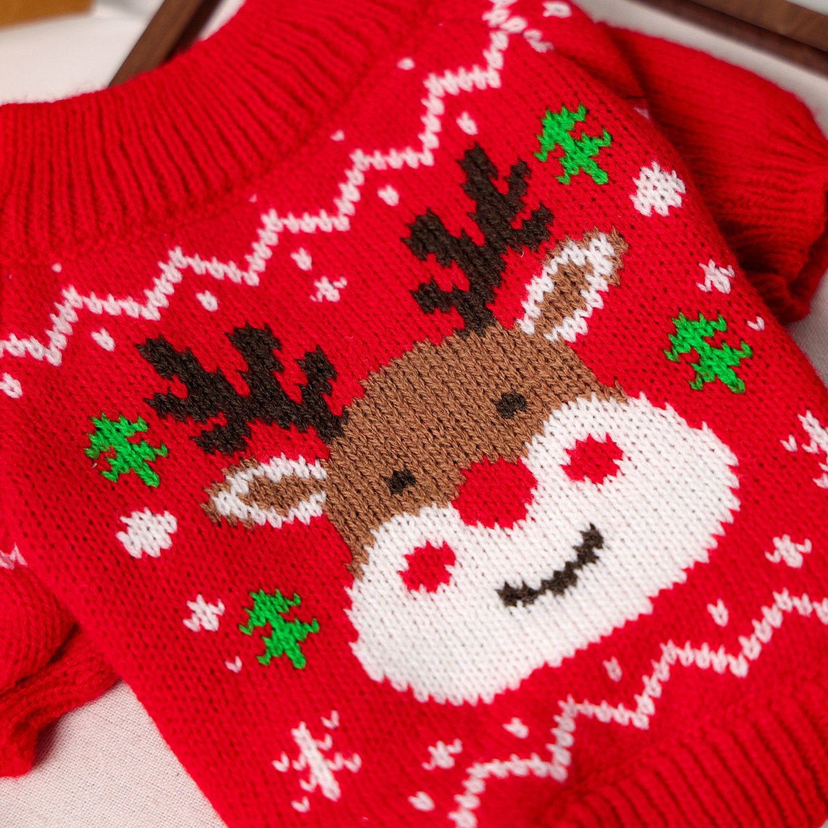 Pet Christmas Sweater for Cats and Dogs Fall & Winter