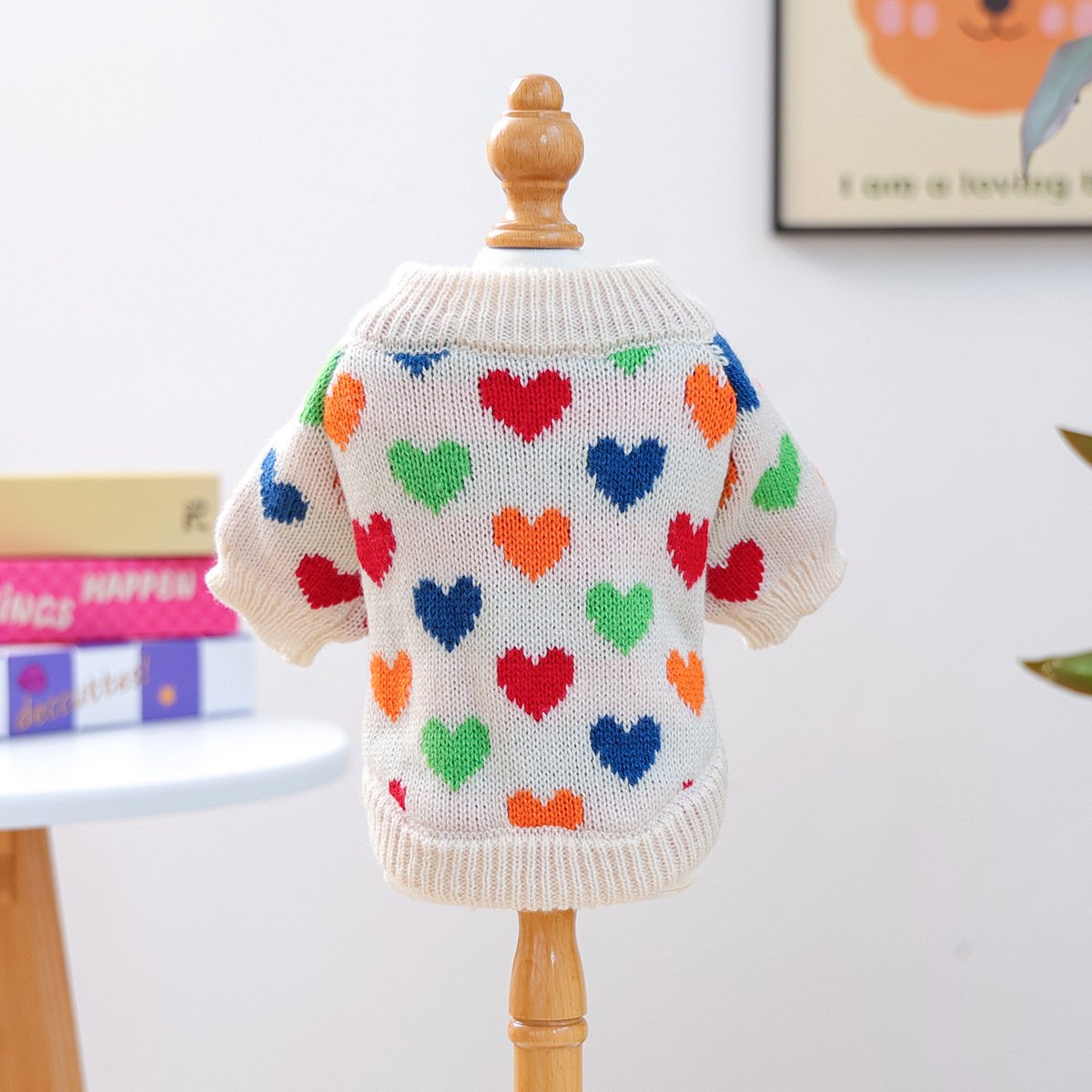 Pet Christmas Sweater for Cats and Dogs Fall & Winter