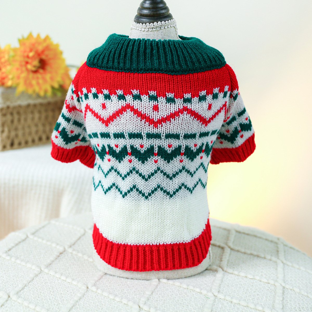 Pet Christmas Sweater for Cats and Dogs Fall & Winter