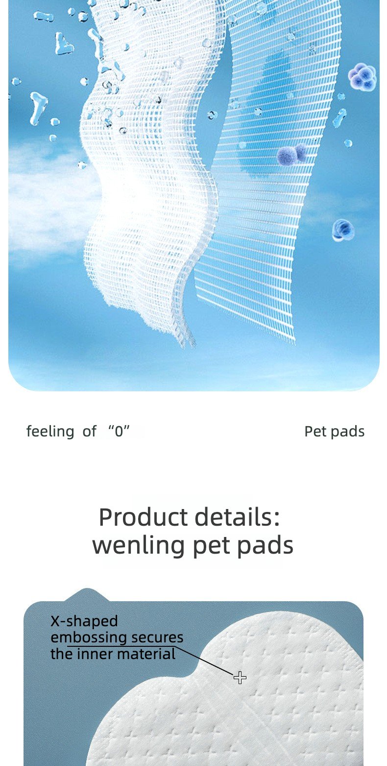 Product Name: Pet Urine Pads Disposable Absorbent Mat...