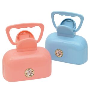 Pet Poop Bag Holder Leash Clip Dispenser
