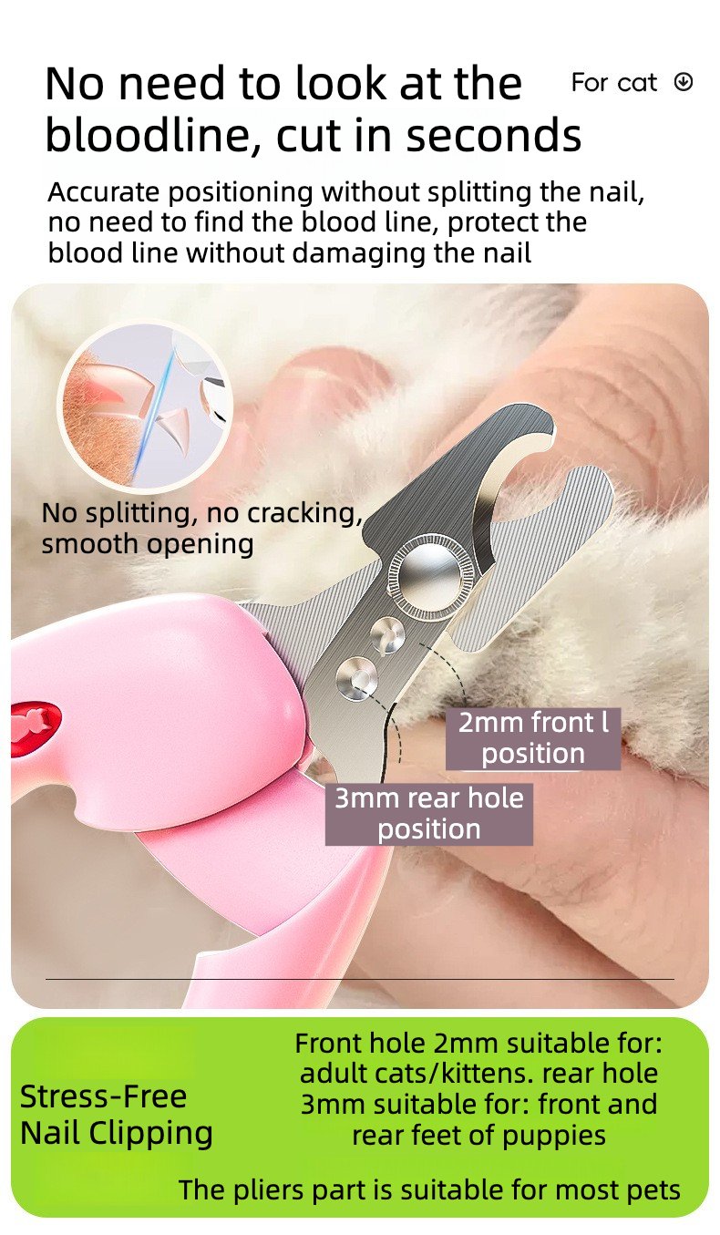 Product Name: Cat Nail Clipper with Balloon Grip for Pets