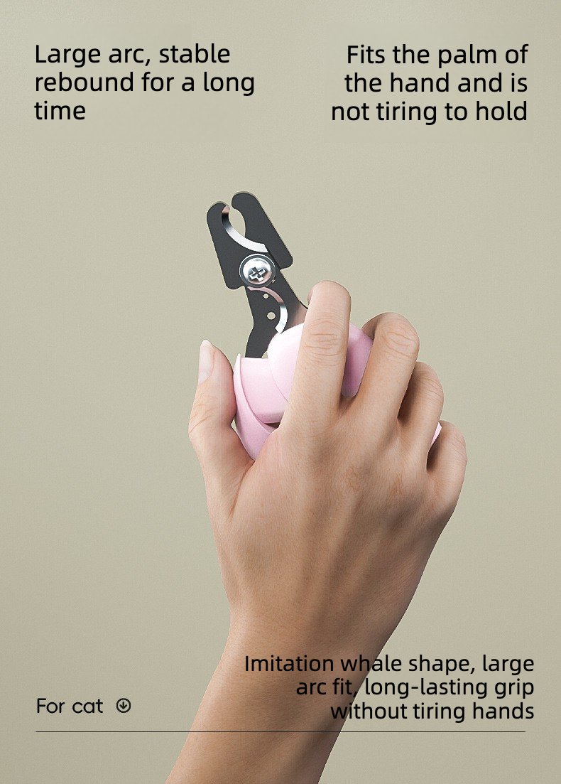 Product Name: Cat Nail Clipper with Balloon Grip for Pets