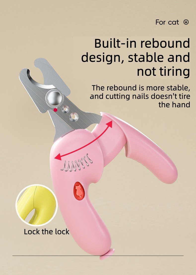 Product Name: Cat Nail Clipper with Balloon Grip for Pets