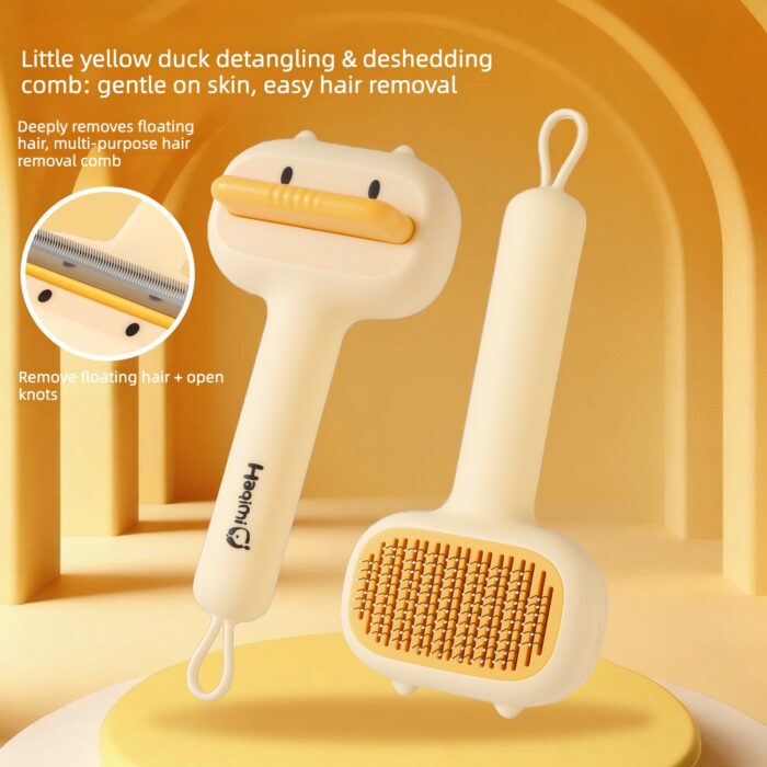 Cat Brush Pet Grooming Tool with Deodorizing Massage...