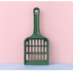 Large Cat Litter Box with Hollow-Out Scoop