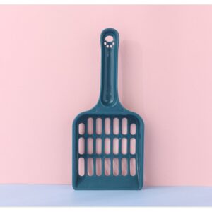 Large Cat Litter Box with Hollow-Out Scoop