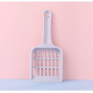 Large Cat Litter Box with Hollow-Out Scoop