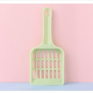 Large Cat Litter Box with Hollow-Out Scoop