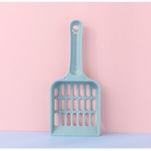 Large Cat Litter Box with Hollow-Out Scoop