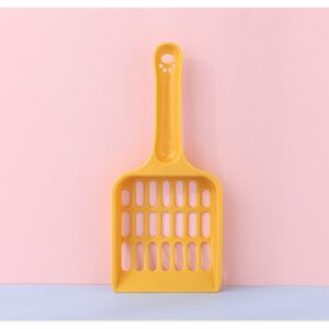 Large Cat Litter Box with Hollow-Out Scoop