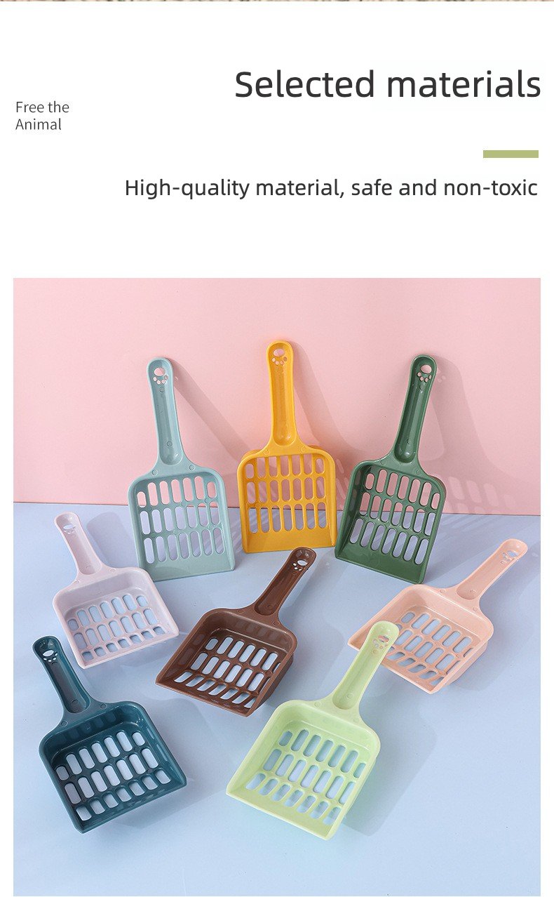 Product Name: Large Cat Litter Box with Hollow-Out Scoop...