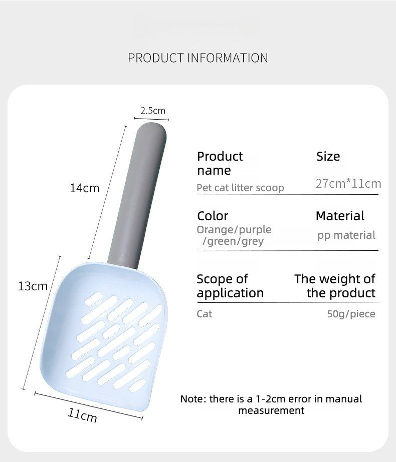 Product Name: Cat Litter Scoop, Large Size with...
