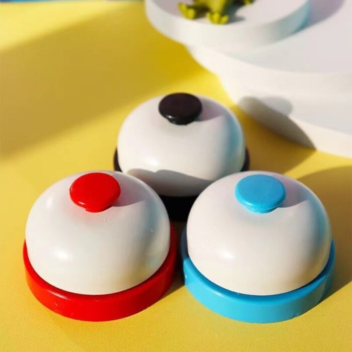 Answer Buzzer Hand Bell Pet Call Bell Service Bell Dog Training Bird Bell Hand Press Bell Tabletop Game Quiz Buzzer