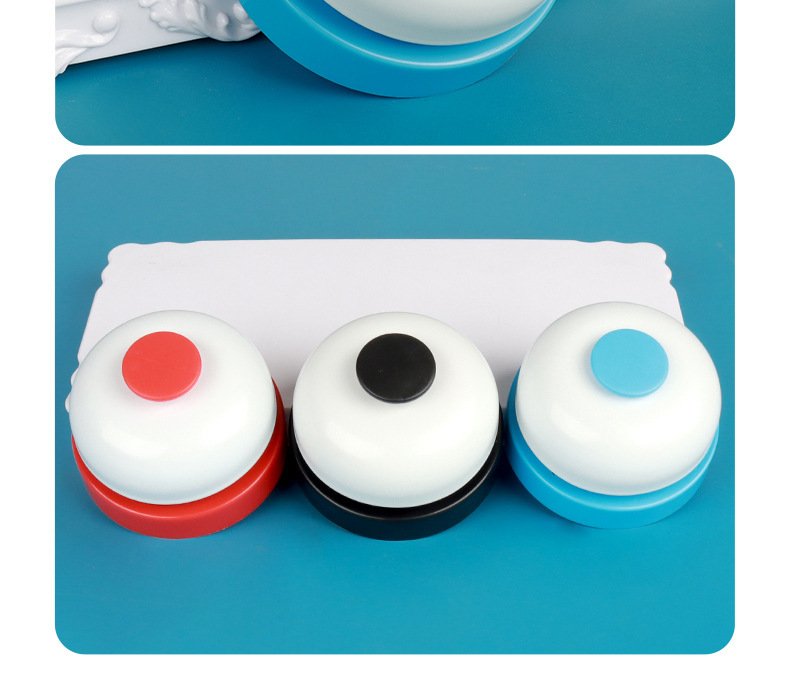 Answer Buzzer Hand Bell Pet Call Bell Service Bell Dog Training Bird Bell Hand Press Bell Tabletop Game Quiz Buzzer