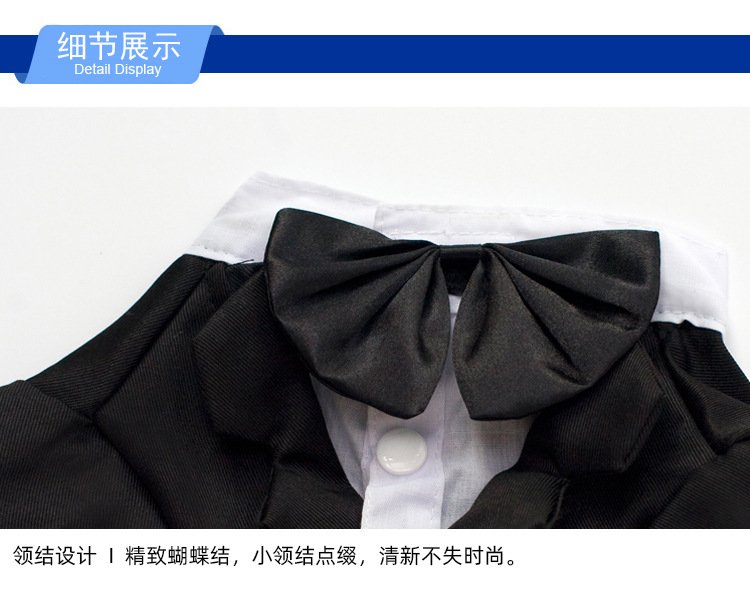 New Pet Dog Clothes Pet Apparel Wedding Suit Formal Wear Gentleman's Tuxedo for Teddy Bichon Teddy Dog Suit