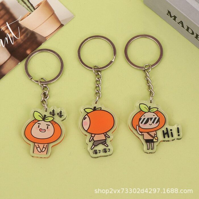 Product Name: Custom Acrylic Keychain, Double-Sided Pet...