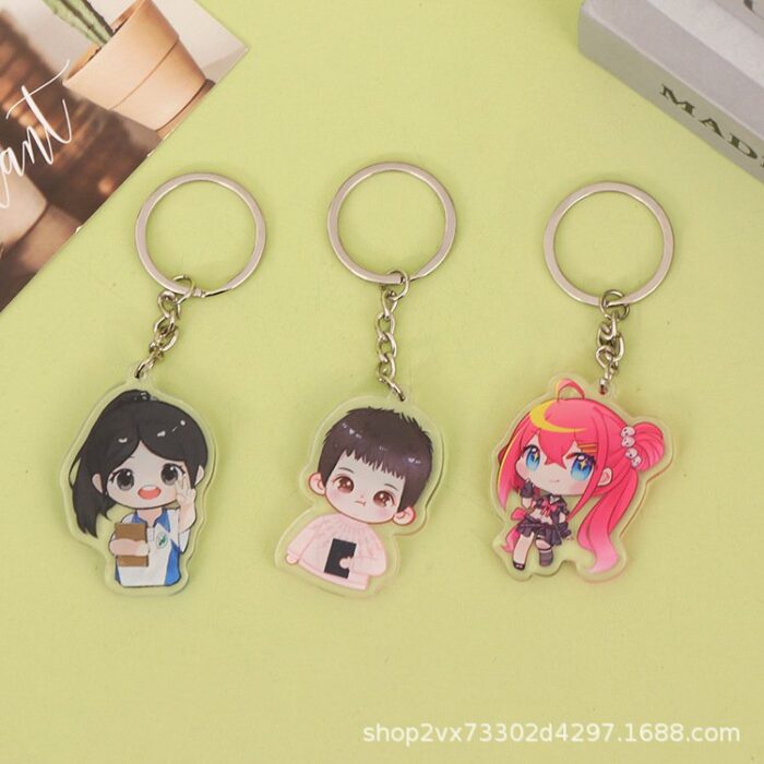 Product Name: Custom Acrylic Keychain, Double-Sided Pet...