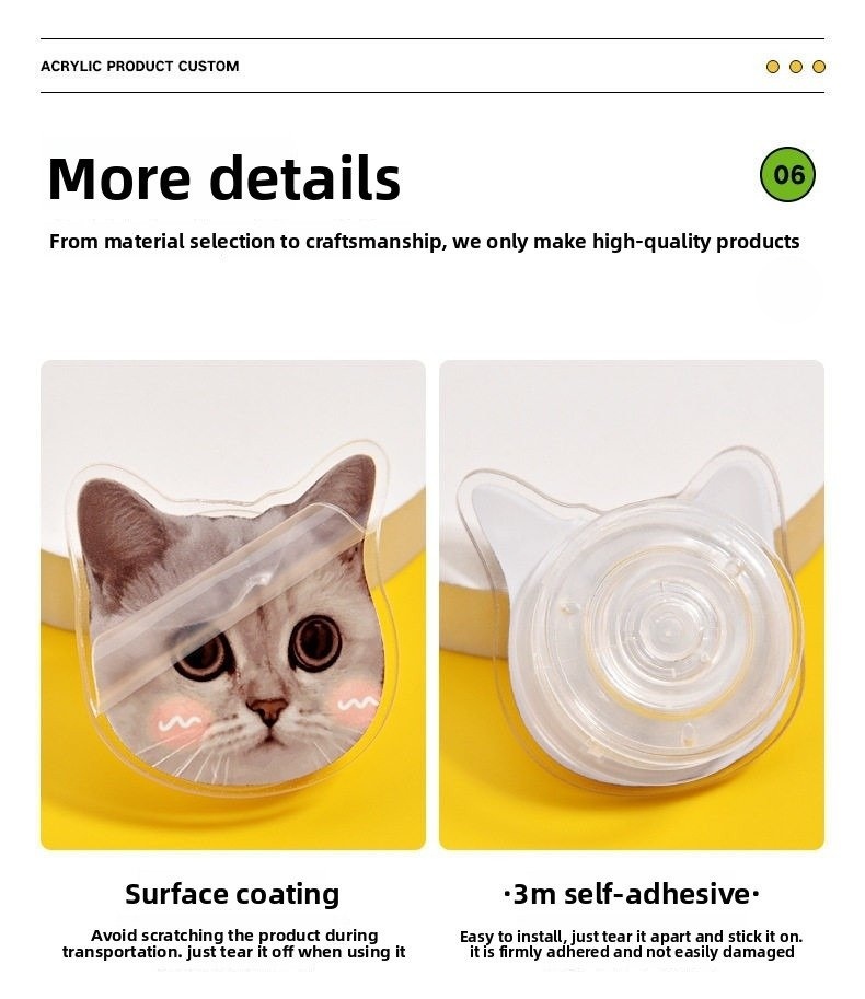Product Name: Custom Acrylic Phone Stand, Retractable...