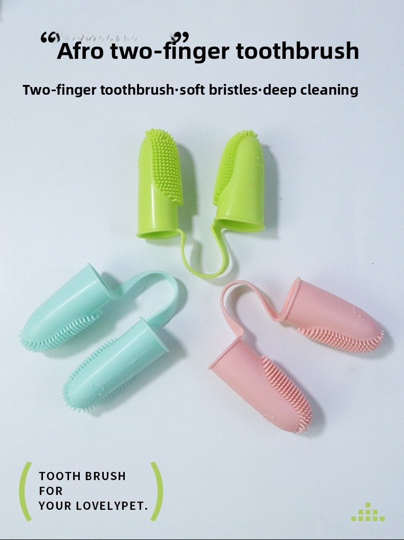 Product Name: Dog Toothbrush Finger Brush for Small...