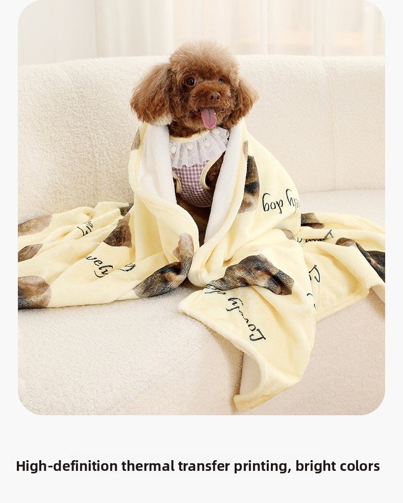 Product Title: Cartoon Flannel Throw Blanket, Digital...