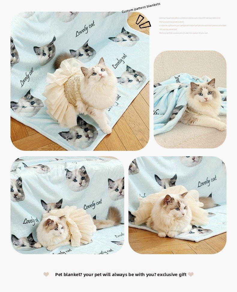 Product Title: Cartoon Flannel Throw Blanket, Digital...