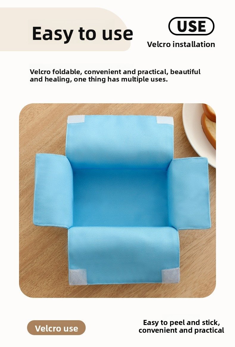 Product Title: Custom Cartoon Fabric Tissue Box Cover,...