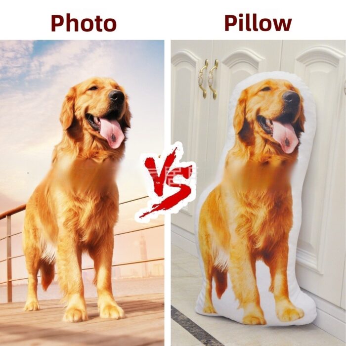 Product Name: Custom Pet Memorial Pillow with Photo Print