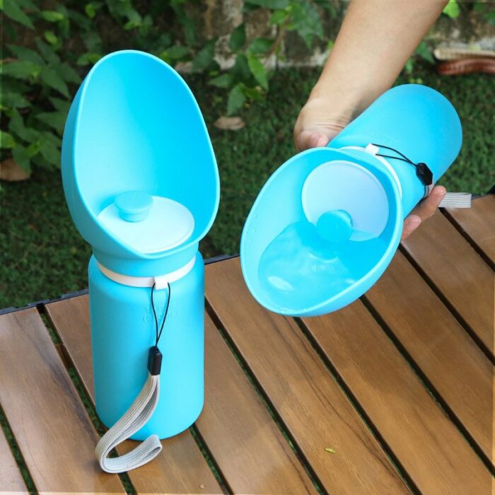 Pet Water Bottle: Portable Outdoor Dog Dispenser with...