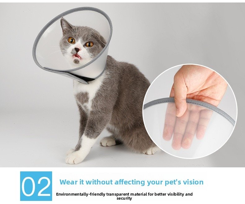 Product Name: Pet Recovery Collar for Dogs & Cats,...