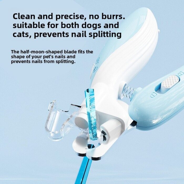 Pet Nail Clipper with LED Light for Dog and Cat