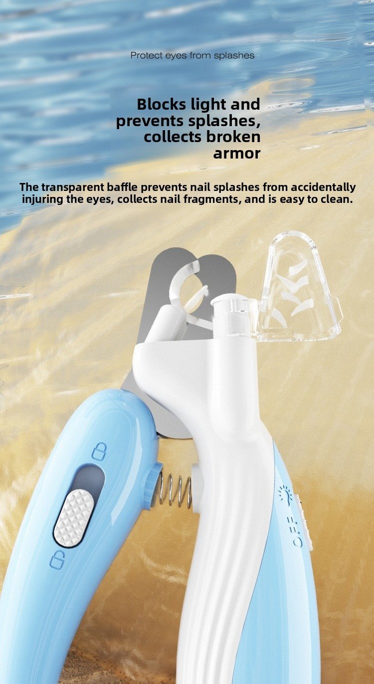 Pet Nail Clipper with LED Light for Dog and Cat