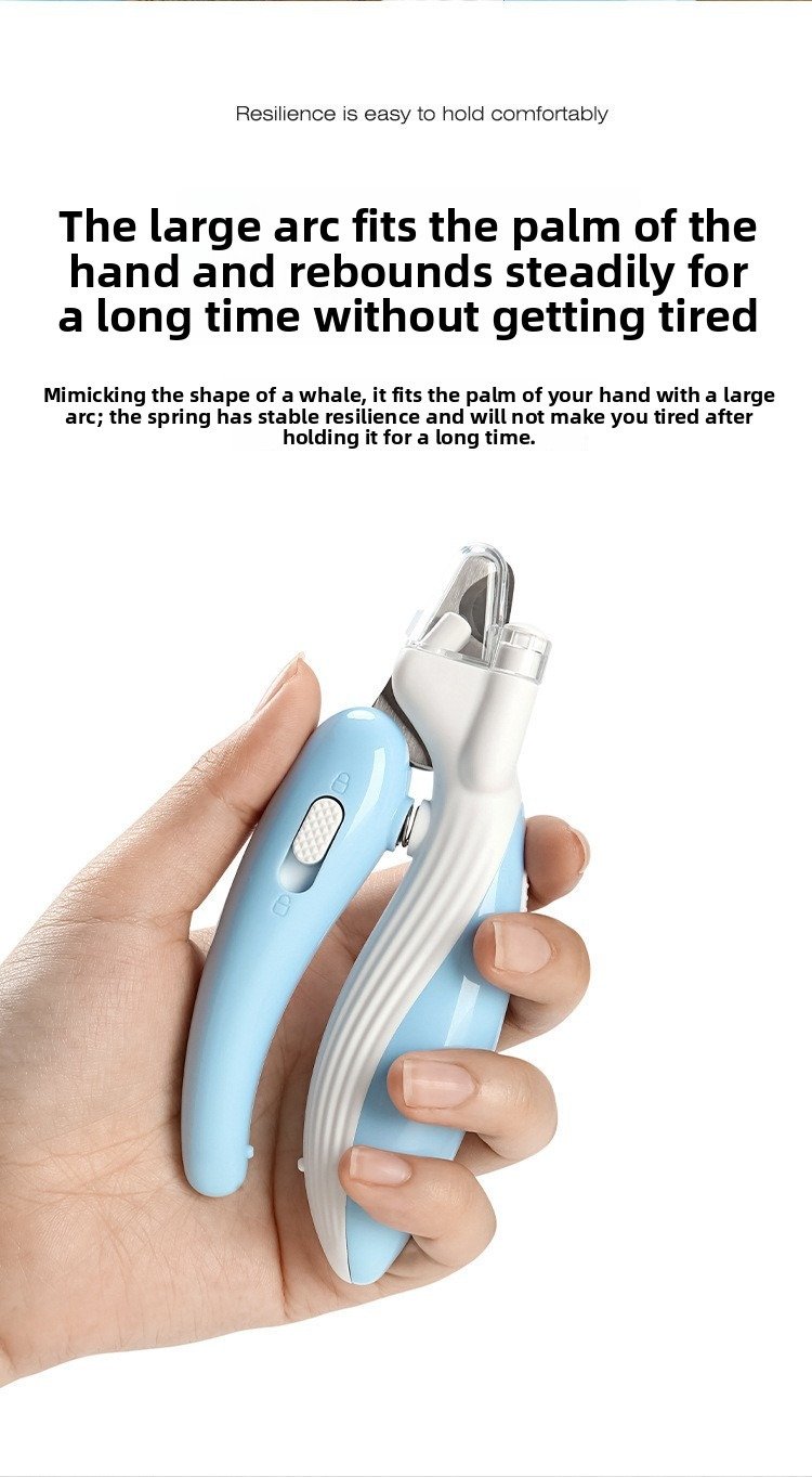 Pet Nail Clipper with LED Light for Dog and Cat