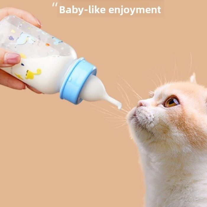 Pet Silicone Nursing Bottle Set 60ml for Cats