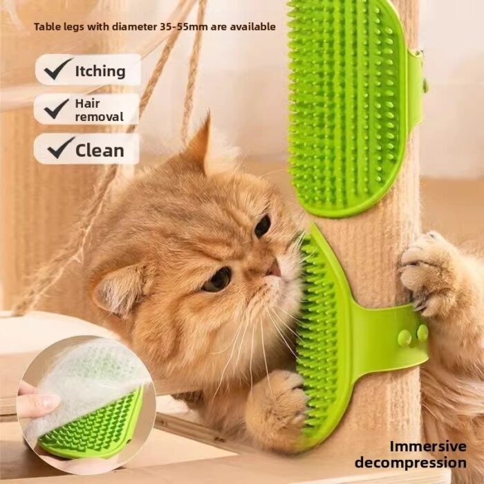 Product Name: Cat Scratcher & Massage Comb, Corner/Wall...