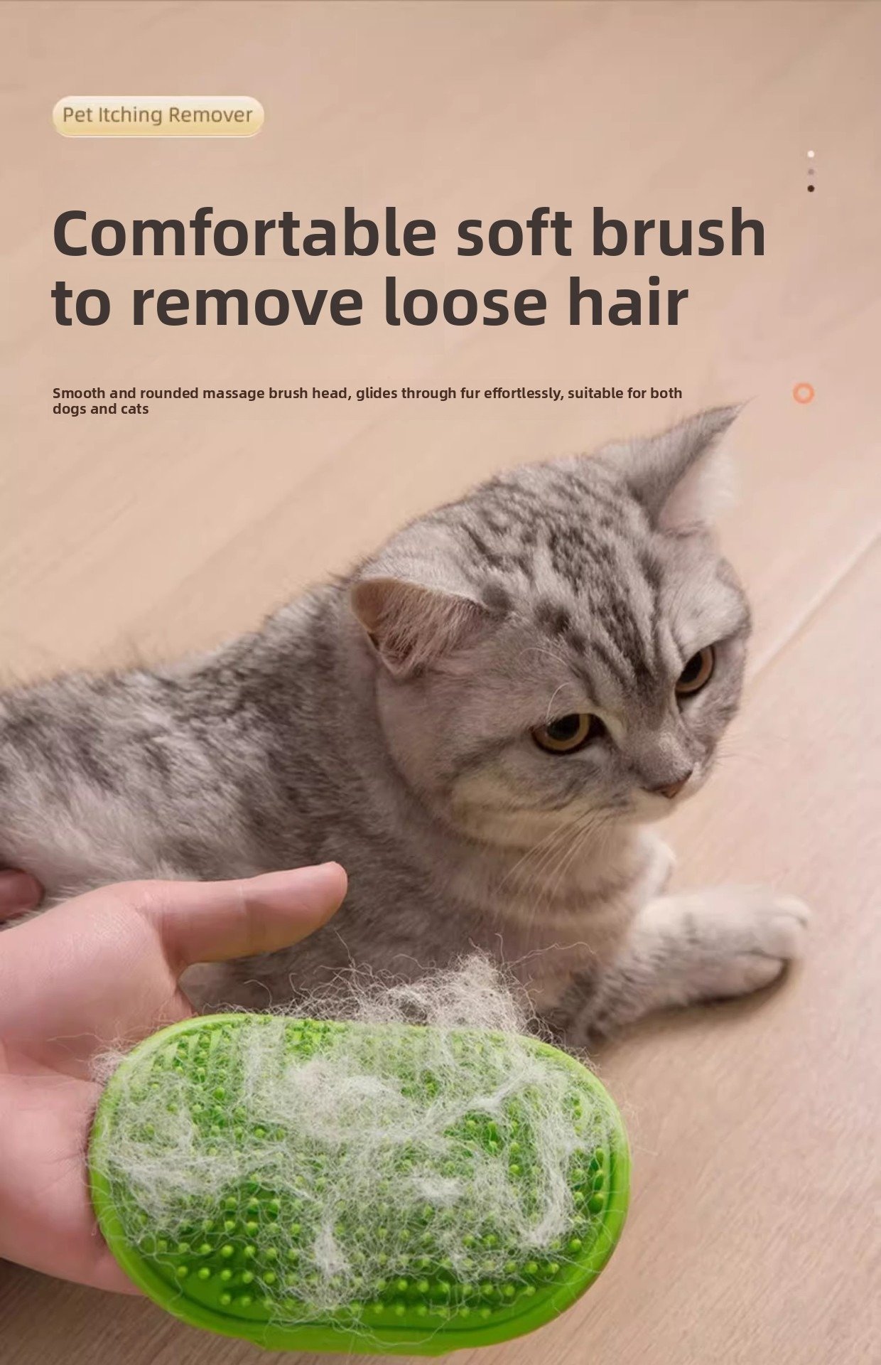 Product Name: Cat Scratcher & Massage Comb, Corner/Wall...
