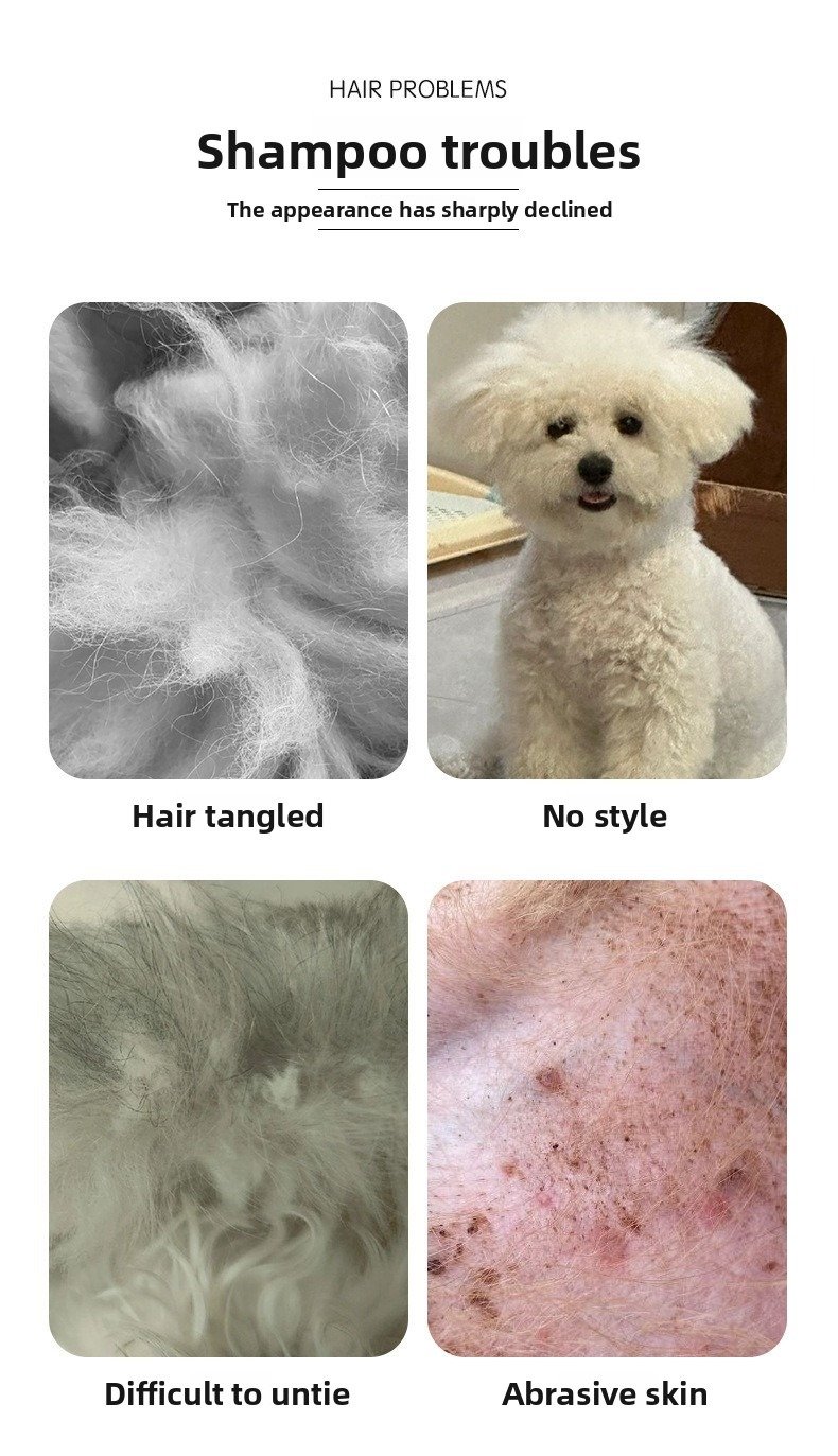 Pet Bath Brush for Dogs and Cats, Cleaning Massage...