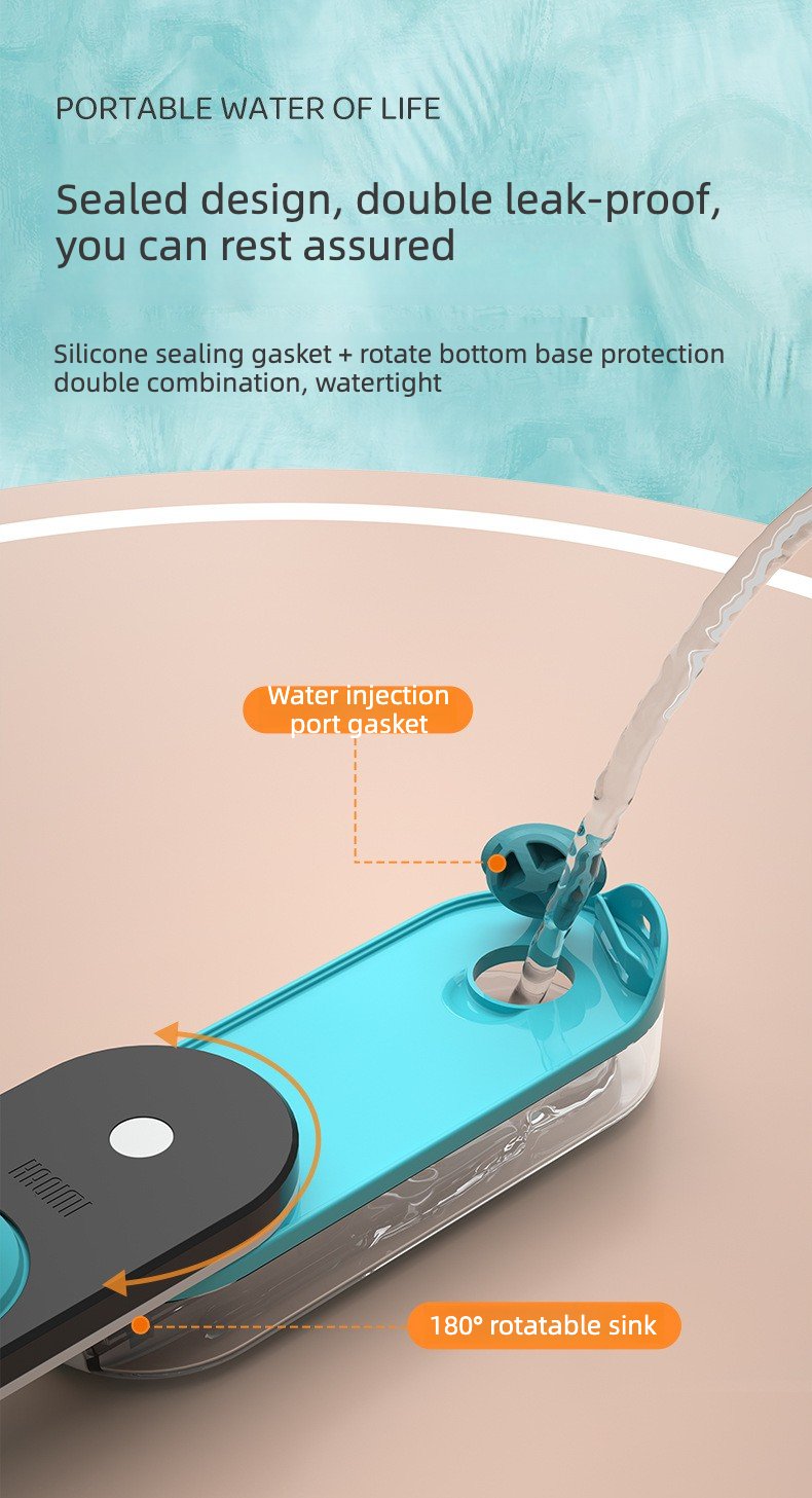 Portable Dog Water Bottle for Travel,...