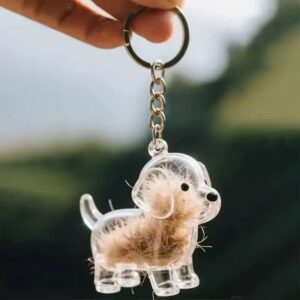 Pet Hair Keepsake Pendant for Cat & Dog