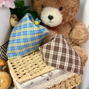 Pet Bib Bandana, Plaid Cat & Dog