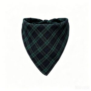 Pet Bib Bandana, Plaid Cat & Dog
