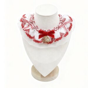 Red Pet Bib Bandana for Wedding Cats & Dogs